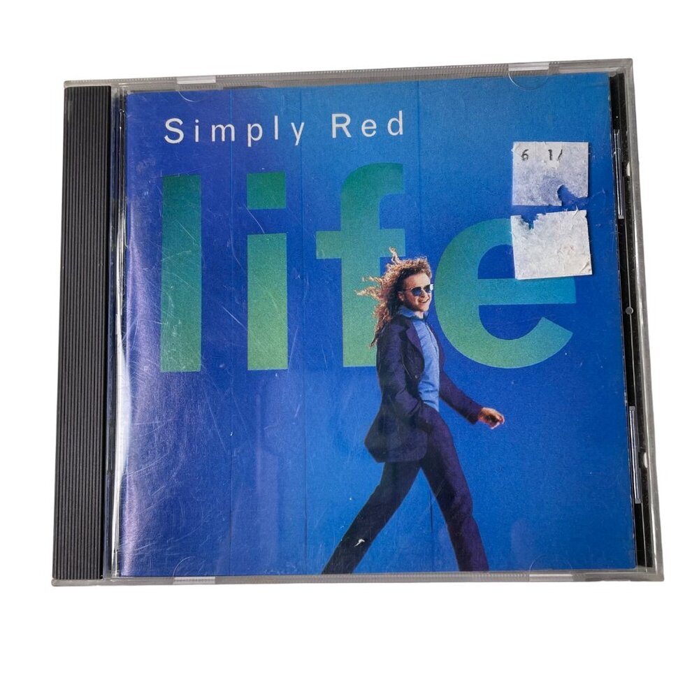 Simply Red Life Rock Audio Music CD 1995 10 Tracks u